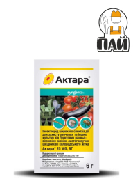 Інсектицид Актара, 6 гр, 1,4мл