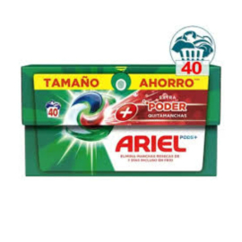 Ariel капсули д/прання Extra Poder Quitamanchas 4in1 40 прань А4