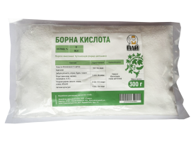 Борна кислота, фас. 300гр, 1кг