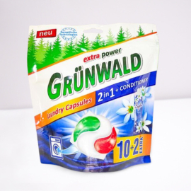 Капсули для прання Grunwald універсальні 2в1 12 шт