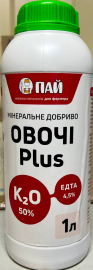 Мінеральне Добриво Овочі Plus, 1 л