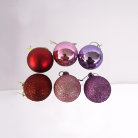 Новорічні іграшки на ялинку 4 см