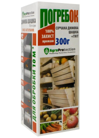 Сірчана димова шашка Погребок + гніт, 300г