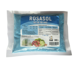 Водорозчинне добриво РОЗАСОЛЬ (Rosasol) 18:18:18+ME 300г