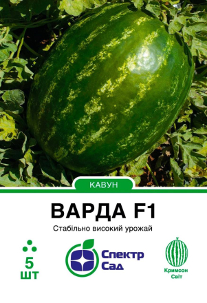 Варда F1, кавун, круглий, 5 нас. СПЕКТР