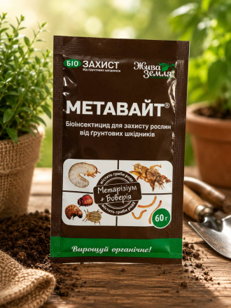МЕТАВАЙТ-с, біопрепарат з інсектицидною дією, 60 г