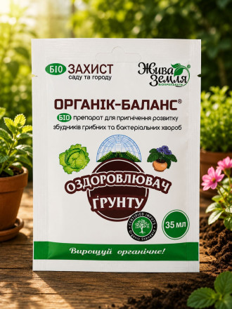 ОРГАНІК БАЛАНС, оздоровлювач ґрунту , 35мл