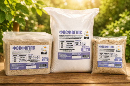 Фосфогіпс, 25кг (фасовка від 1кг)