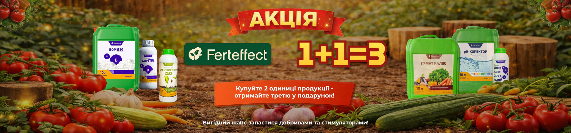 Акція 1+1=3